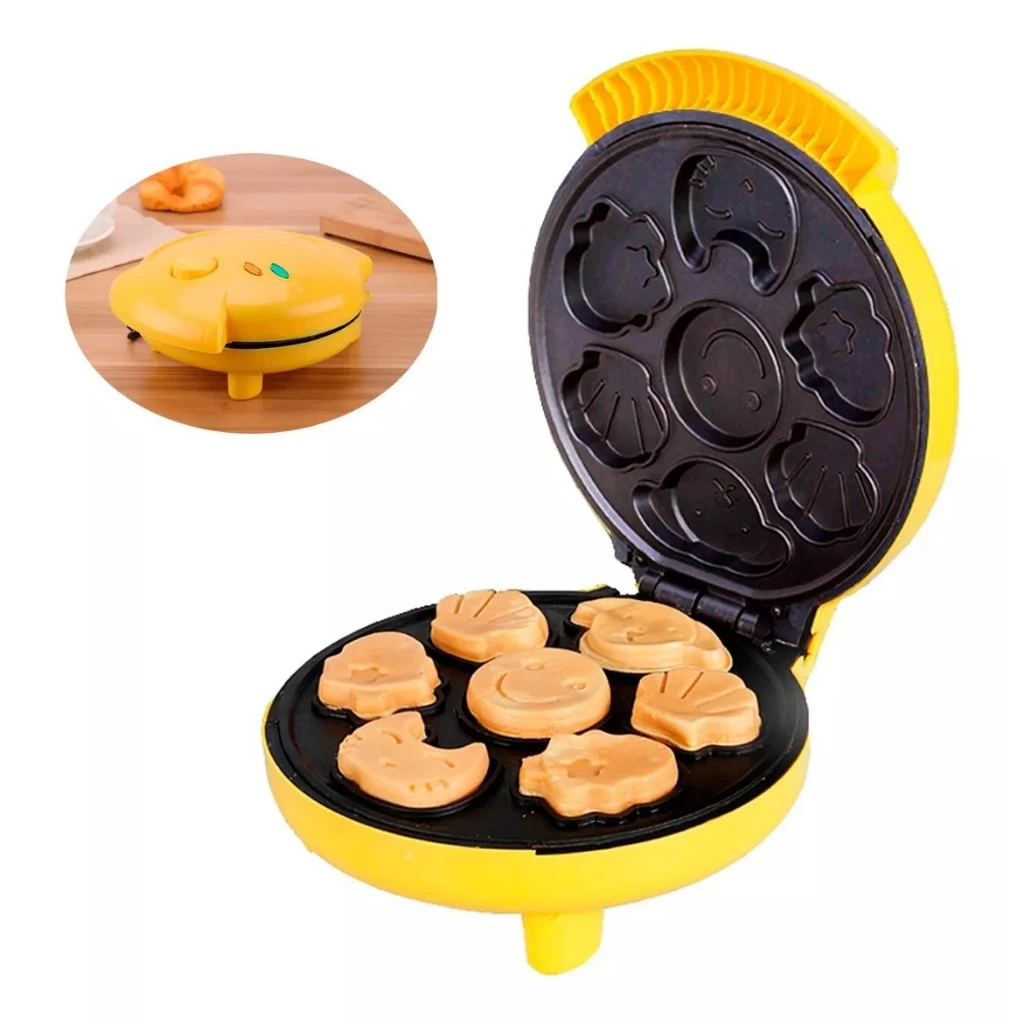 Máquina mini cake e waffles