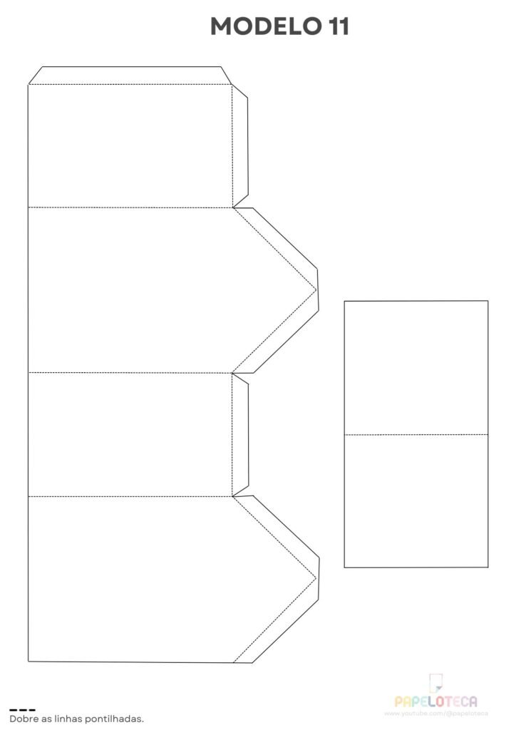 Modelo 11- Caixinha Molde
