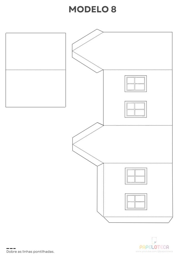 Modelo 8 - Caixinha Molde