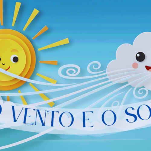 Historinha Infantil sobre Gentileza - O Vento e o Sol