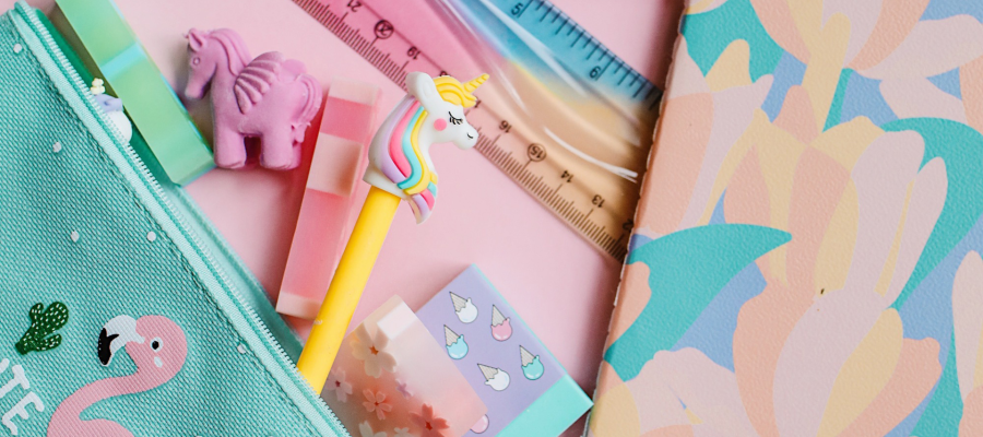 Kit papelaria fofa