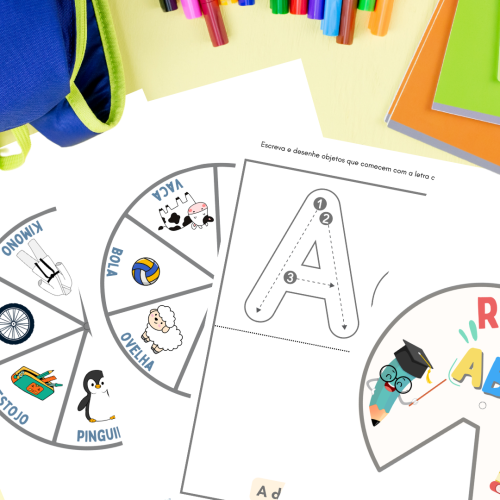 Jogo educativo: Roda do Alfabeto – aprenda brincando