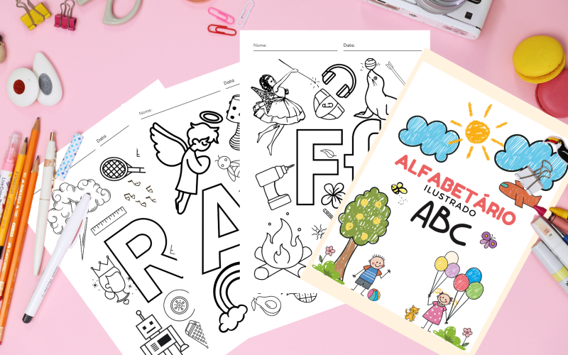 Descubra o mundo das letras: atividades educativas para educação infantil